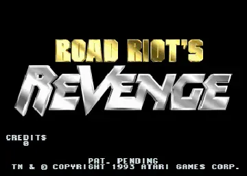 Road Riot's Revenge (prototype)-MAME 2003